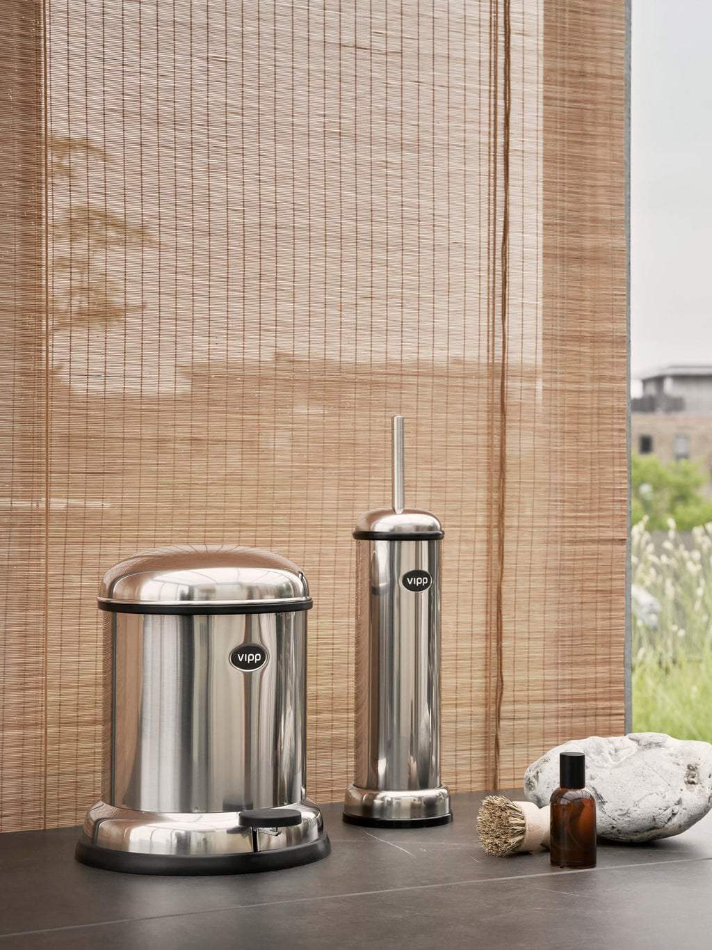 Vipp14 Bathroom Bin with Pedal Function