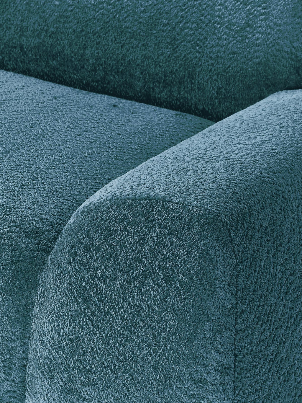 Wolke Modular Teddy Bouclé Corner Sofa (4-seater)