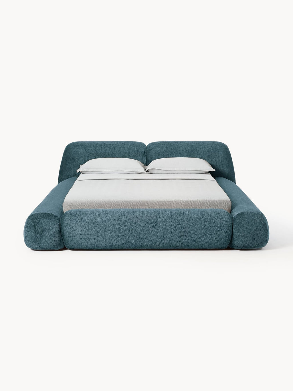 Wolke Upholstered Teddy Bouclé Bed