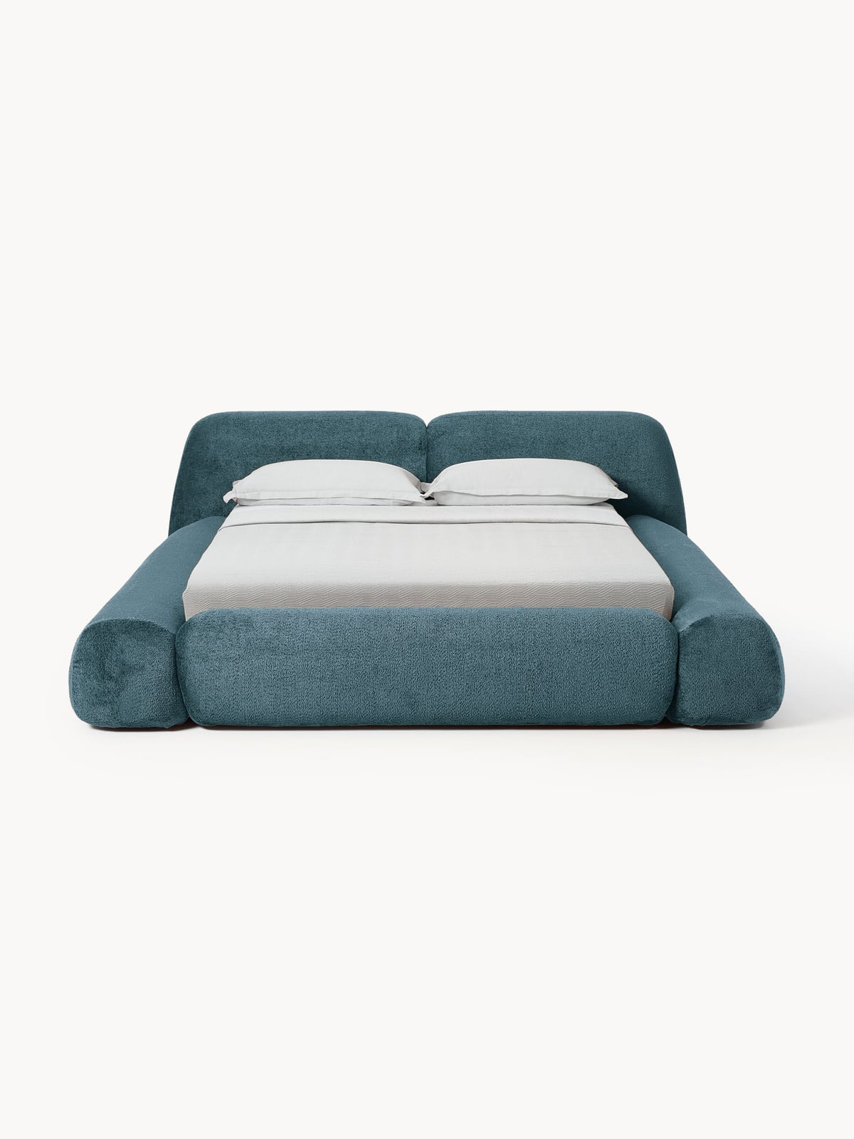 Wolke Upholstered Teddy Bouclé Bed