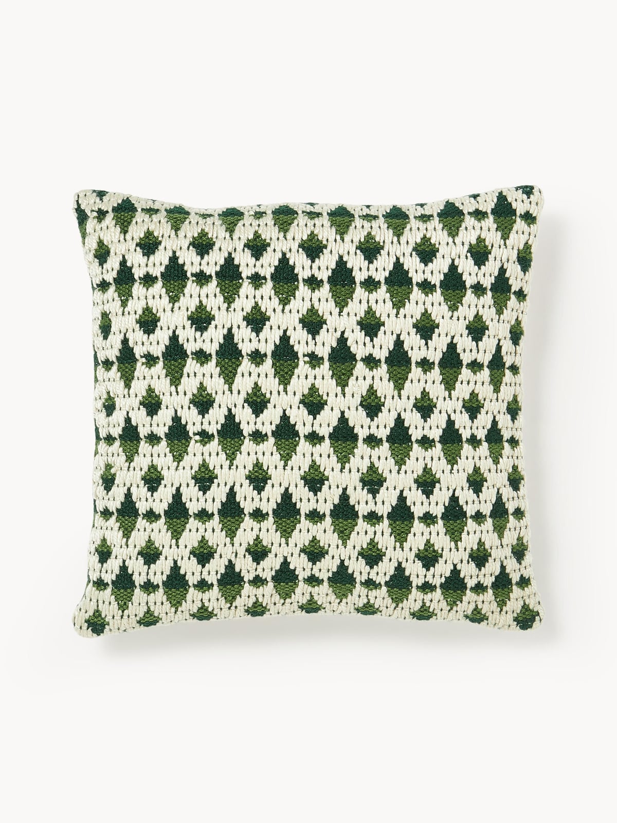 Yamir Outdoor Cushion Cover with Woven Pattern